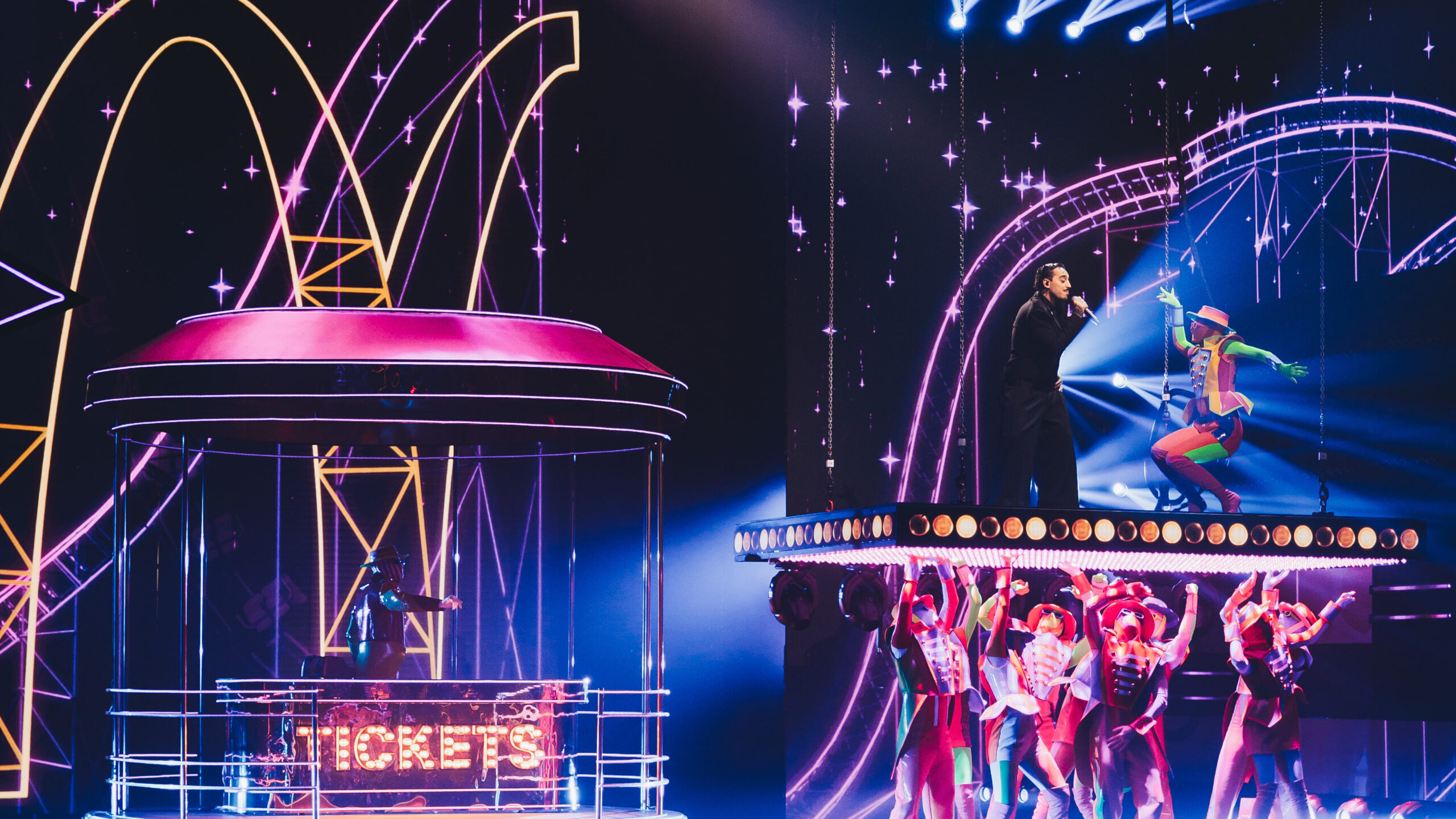 viscardi alla manche giostra di X Factor 2025 - Credits: Sky Italia