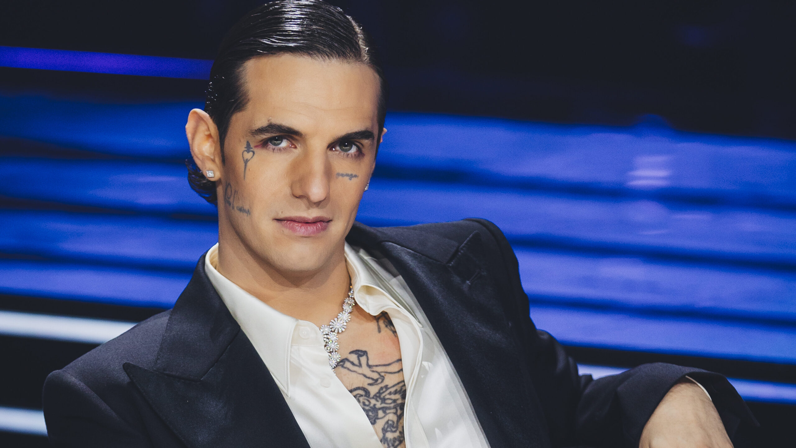 achille lauro al quinto live di X Factor 2025 - Immagini concesse da Sky Italia