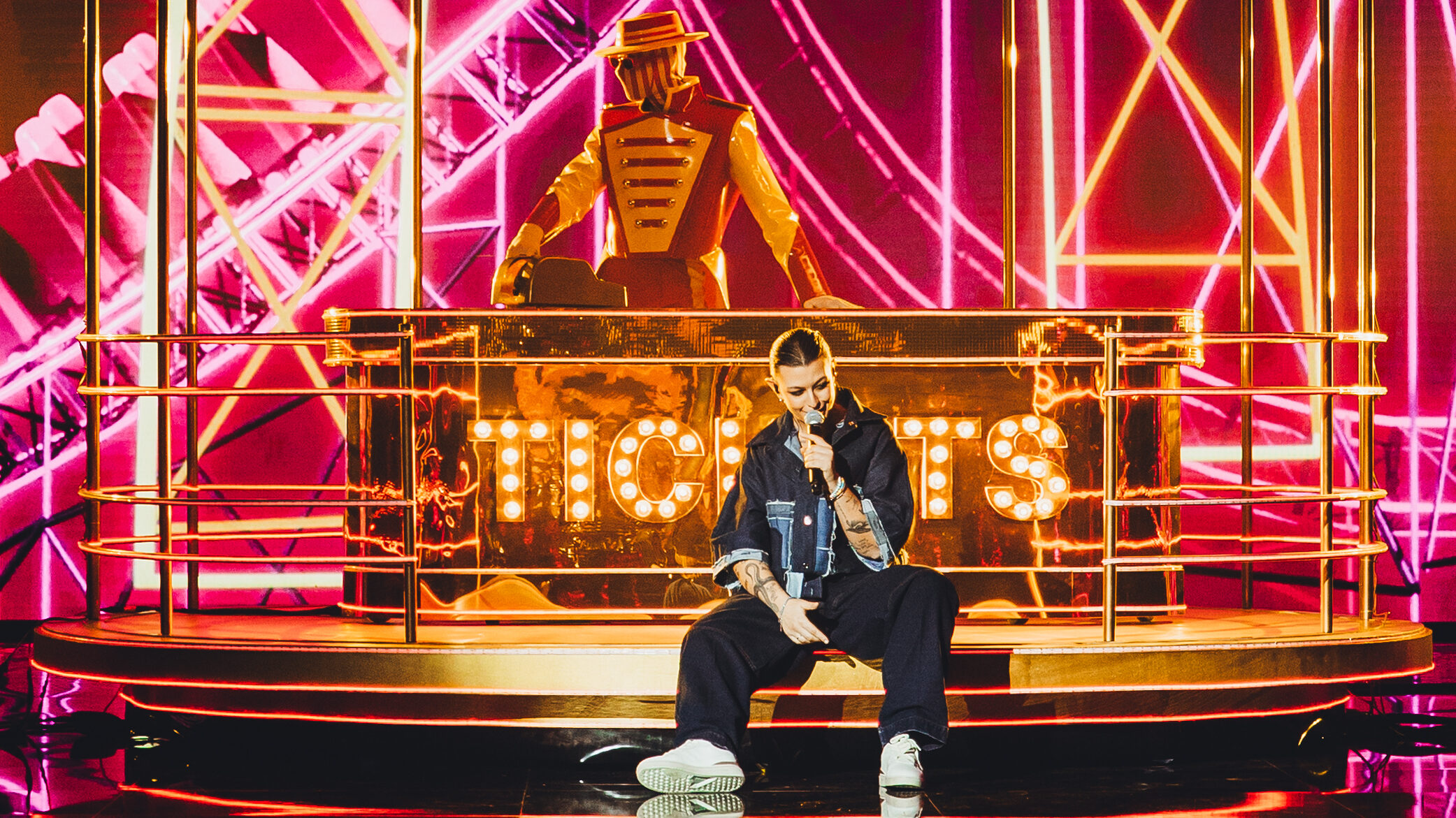 Michelle alla manche giostra di X Factor 2025 - Credits: Sky Italia