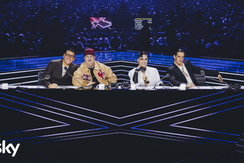 X Factor 2025 - Immagini concesse da Sky Italia