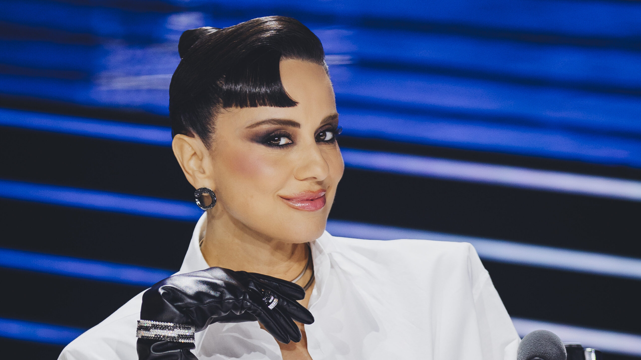Paola Iezzi al quinto live show di X Factor 2025 - Immagini concesse da Sky Italia