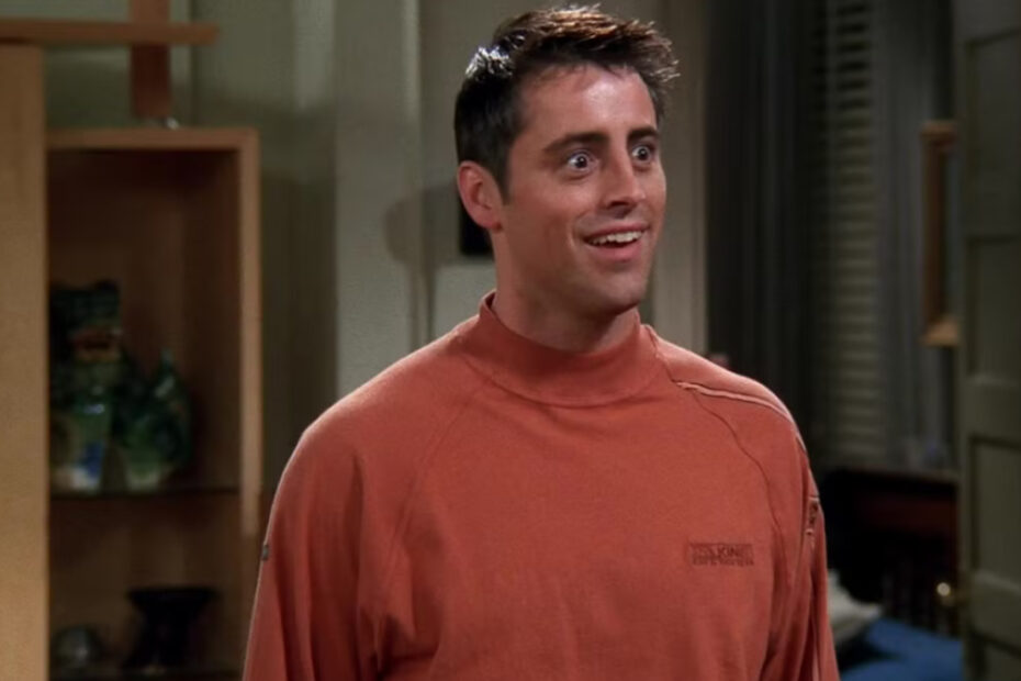 Joey Tribbiani, uno dei manchild delle serie tv