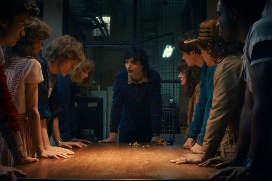 i ragazzi di Stranger Things 5 mentre preparano il piano contro Vecna