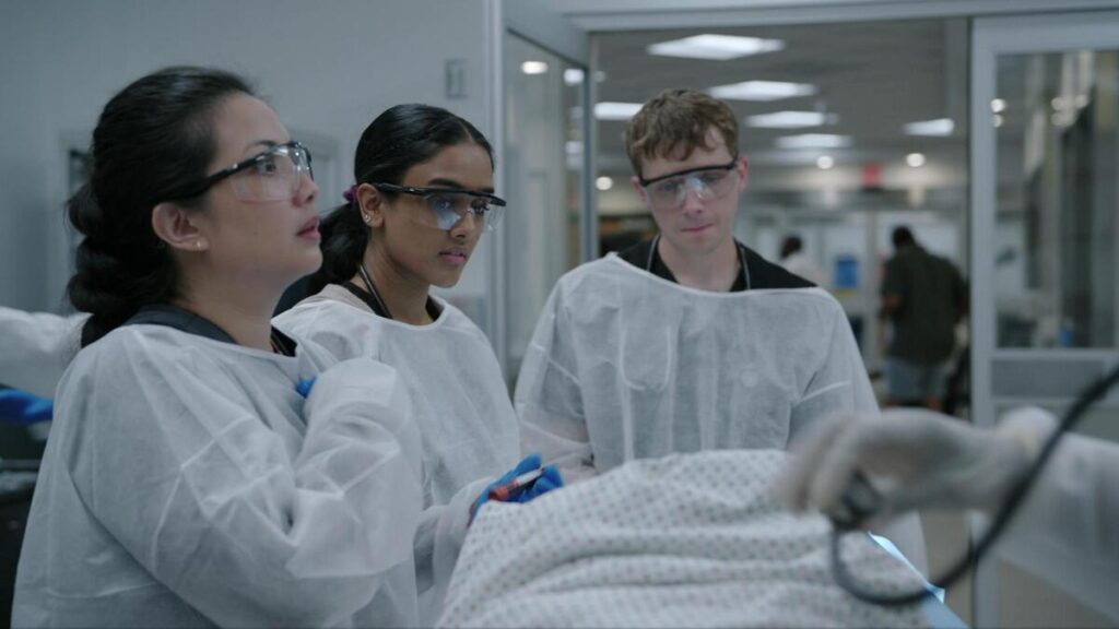 Gli specializzandi di The Pitt