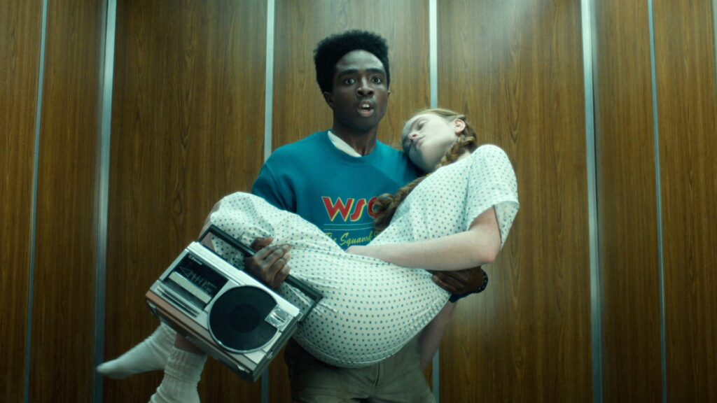 Lucas salva Max in in Stranger Things 5 Vol. 2 - Credits: Netflix