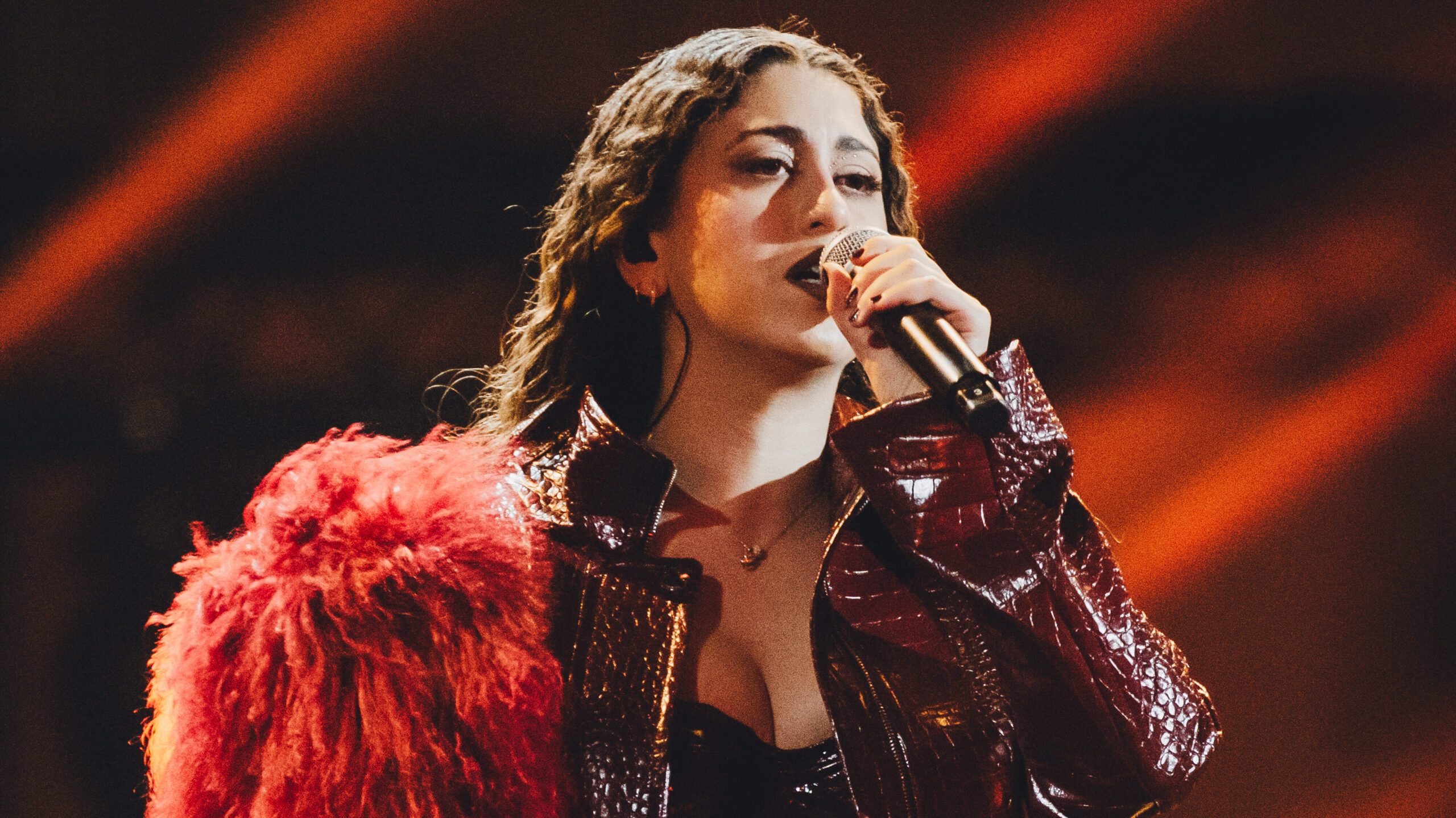 Delia alla finale di X Factor 2025 - Immagini concesse da Sky Italia