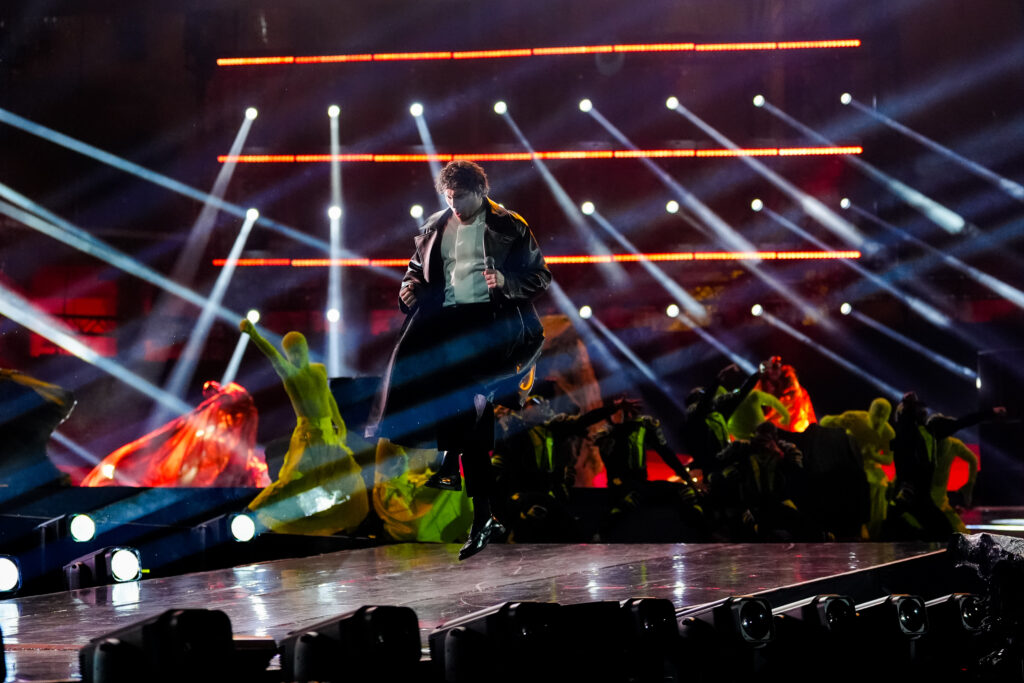 PierC alla finale di X Factor 2025 - Immagini concesse da Sky Italia