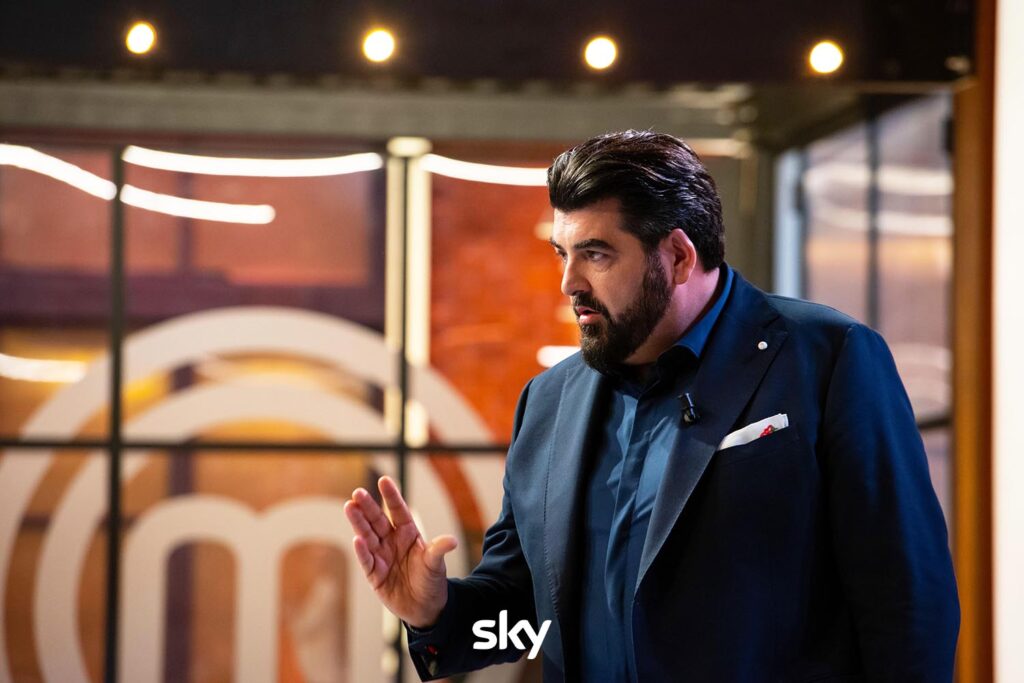 Antonino Cannavacciuolo a MasterChef 15 - Immagini concesse da Sky Italia