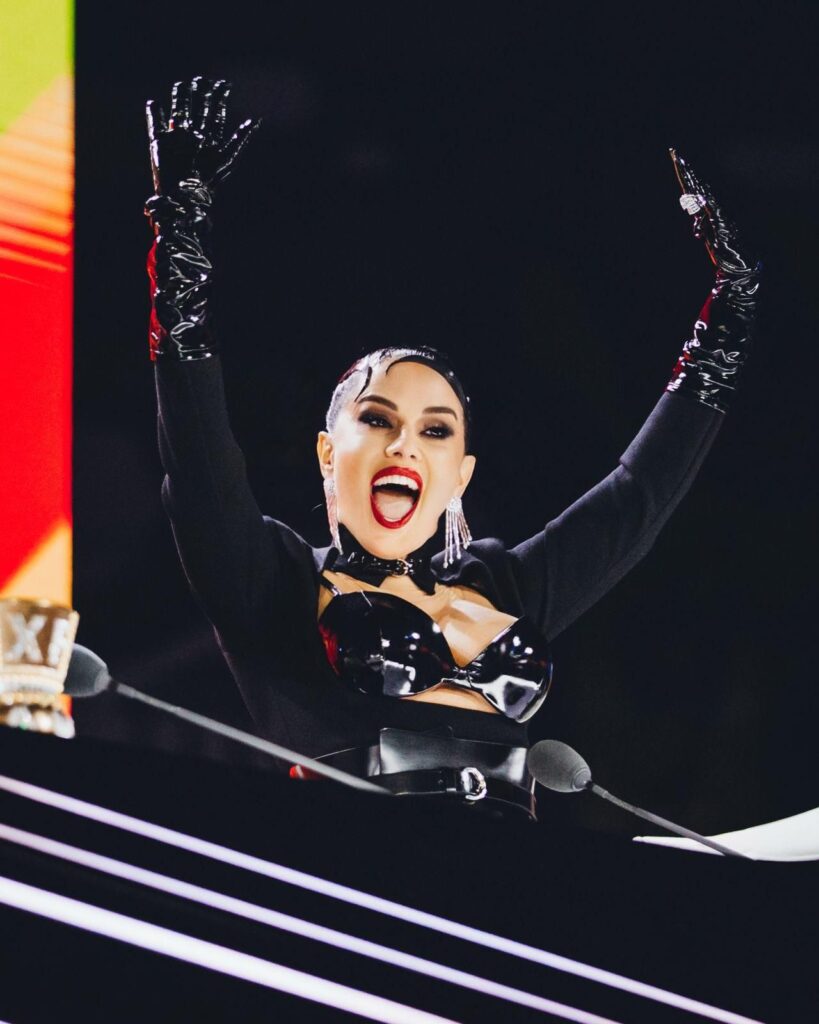 Paola Iezzi alla finale di X Factor 2025 - Immagini concesse da Sky Italia