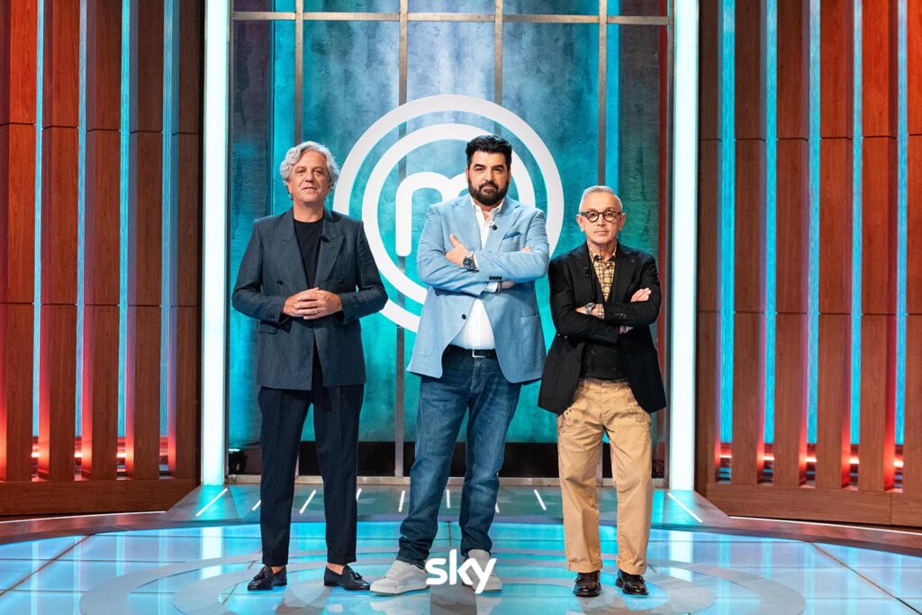 i tre giudici a MasterChef 15 - Immagini concesse da Sky Italia
