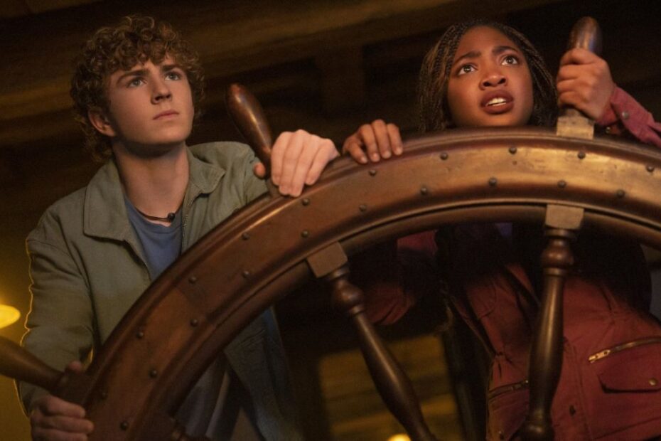 Percy e Annabeth guidano la nave in Percy Jackson e gli dei dell'Olimpo 2x04