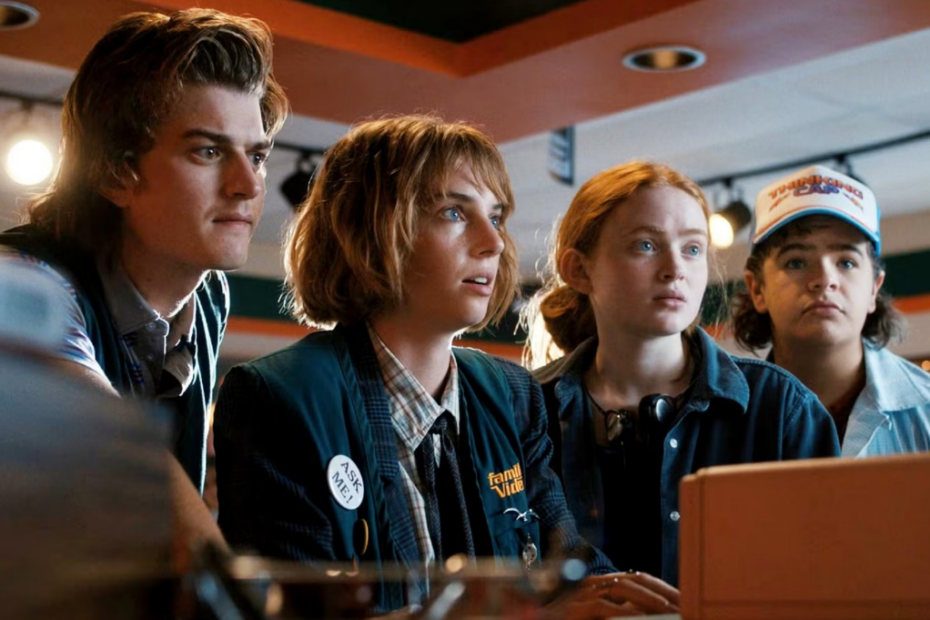 Una scena tratta da Stranger Things 5