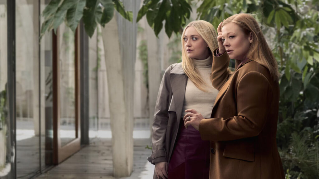 Sarah Snoke e Dakota Fanning in una scena di All Her Fault, una delle migliori serie tv da vedere