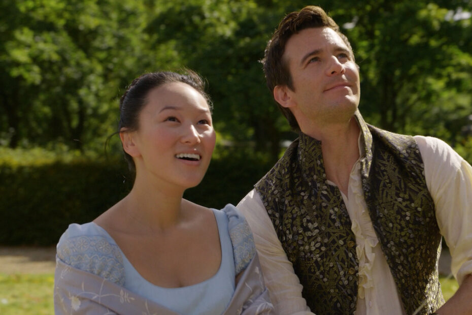 una scena di Bridgerton 4