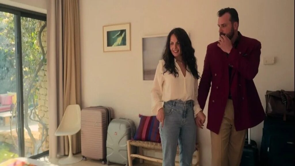 Giovanni e Giorgia in una scena de L'Amore è Cieco: Italia