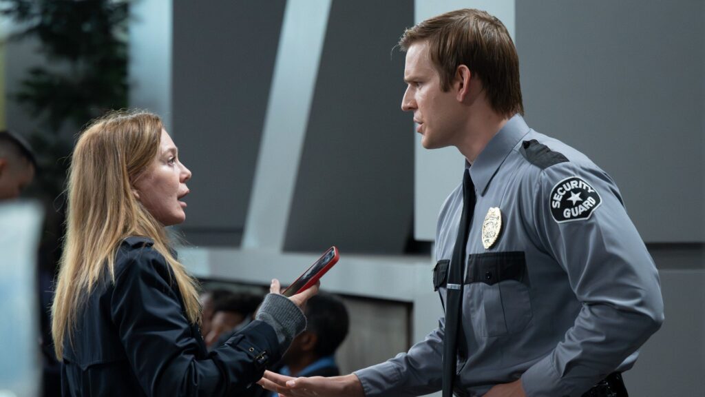 Meredith in una scena di Grey's Anatomy 22 