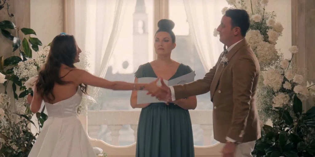 Davide e Ludovica in una scena di L'Amore è Cieco: Italia