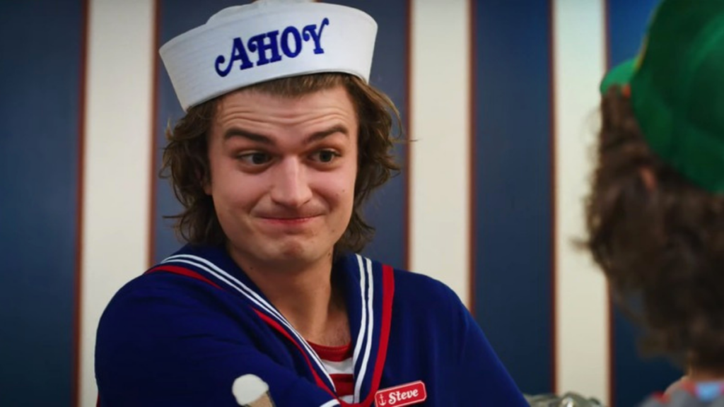 Steve Harrington in stranger things