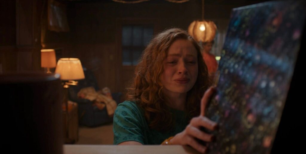 Max Mayfield nel finale di Stranger Things 