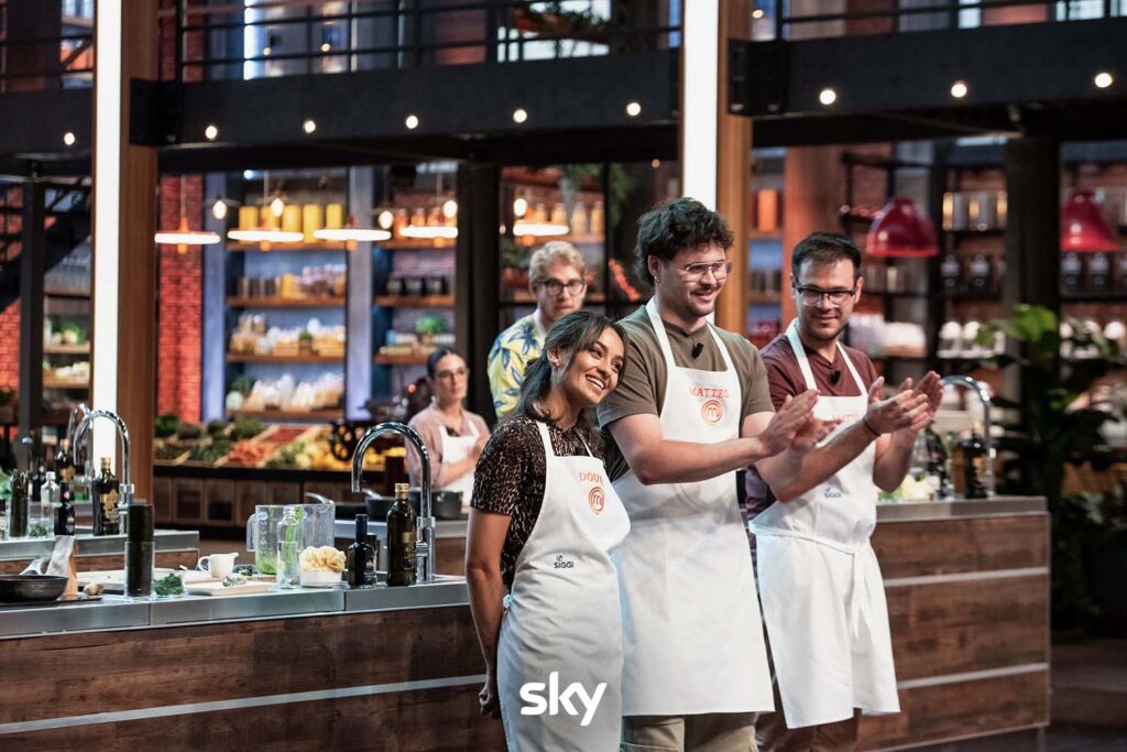 Dounia vince due pin a MasterChef 15 - Immagini concesse da Sky Italia