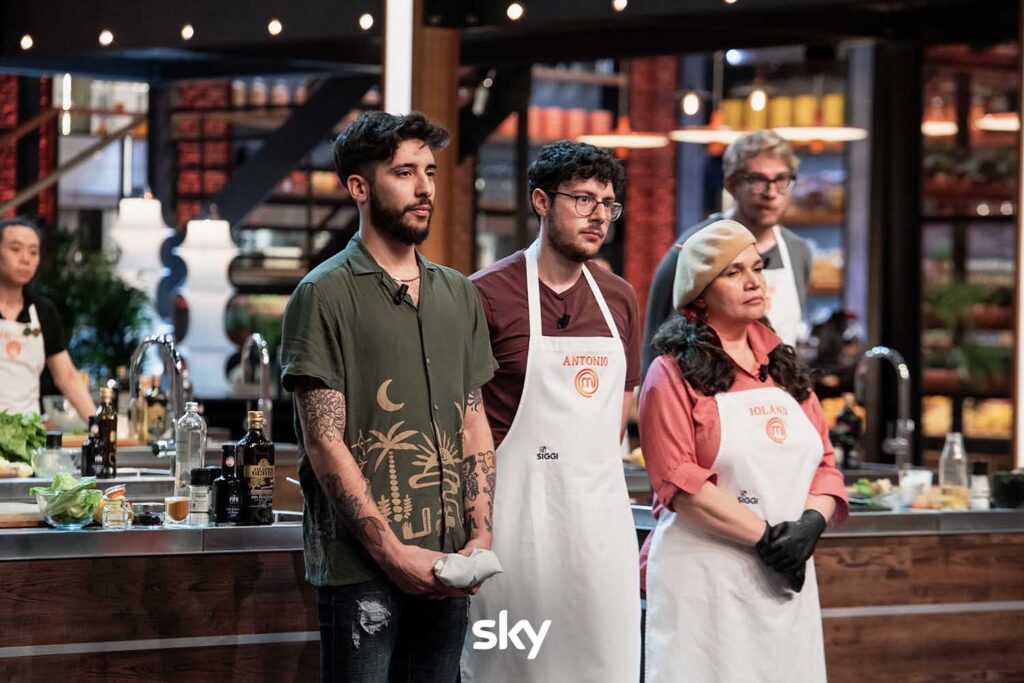Eros viene eliminato a MasterChef 15 - Immagini concesse da Sky Italia