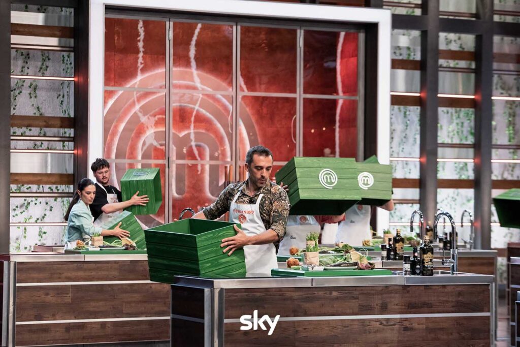 La prima Green Mystery a MasterChef 15 - Immagini concesse da Sky Italia