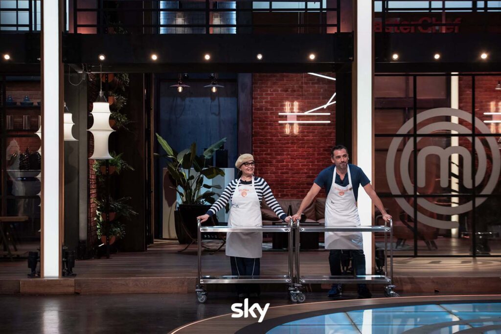 Jolanda e Alessandro vengono penalizzati all'Invention Test di MasterChef 15 - Immagini concesse da Sky Italia