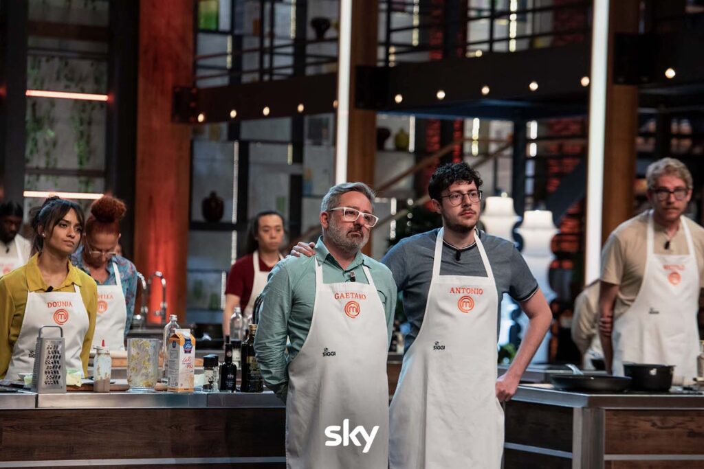 Gaetano e Antonio sono i peggiori all'invention test di MasterChef 15 - Immagini concesse da Sky Italia