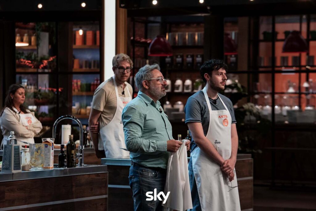 Gaetano viene eliminato da MasterChef 15 - Immagini concesse da Sky Italia