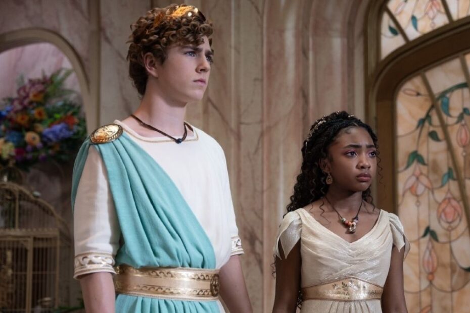 Percy e Annabeth nel centro benessere di Circe