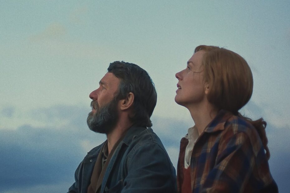 Joel Edgerton e Kerry Condon in Train Dreams