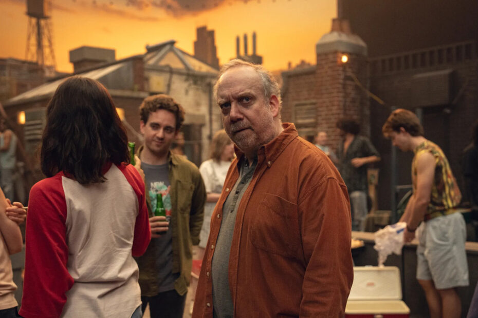 Paul Giamatti in una scena di Black Mirror 7