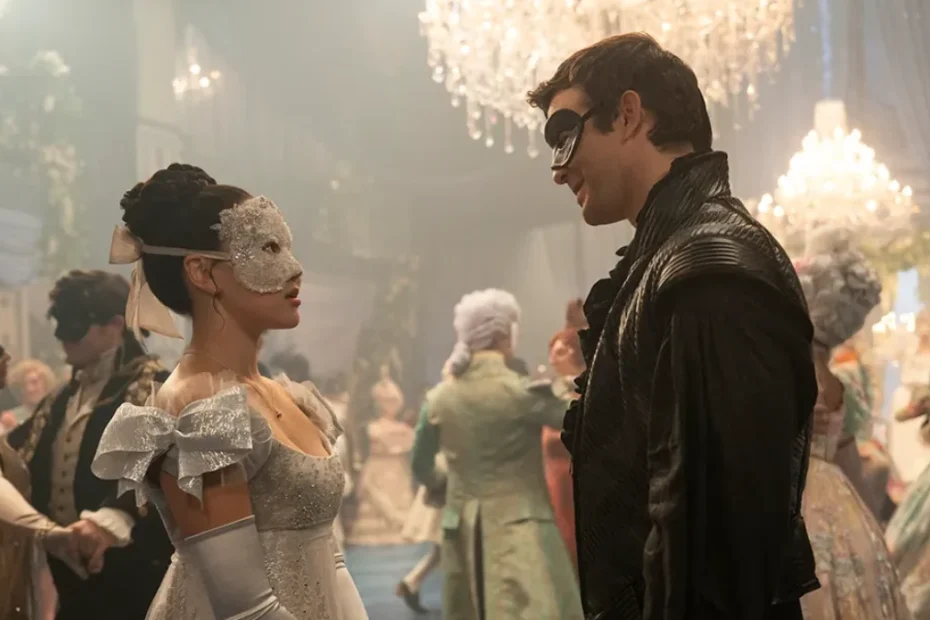 Benedict e Sophie in Bridgerton 4 -