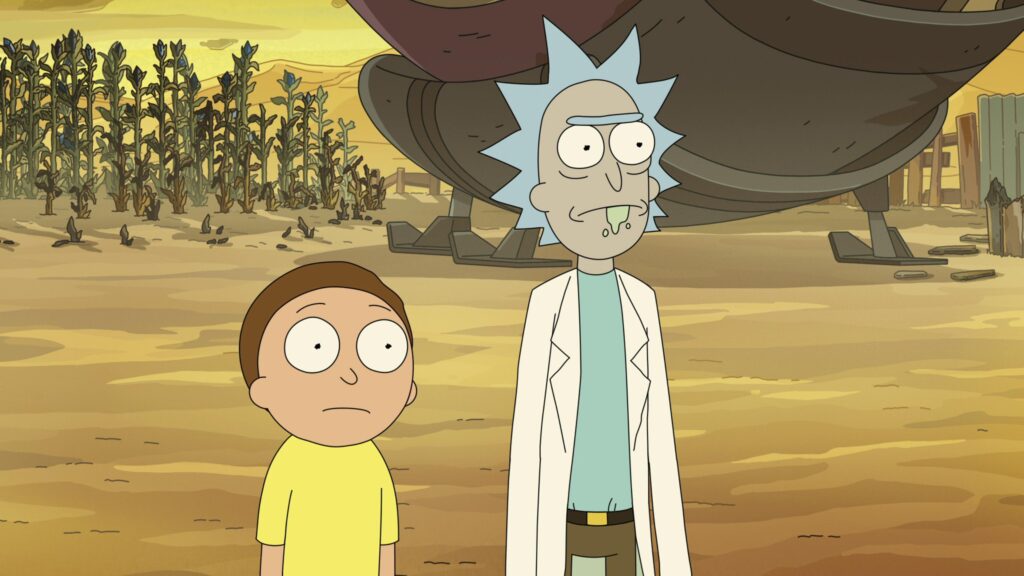 Rick e Morty nel terzo episodio della ottava stagione