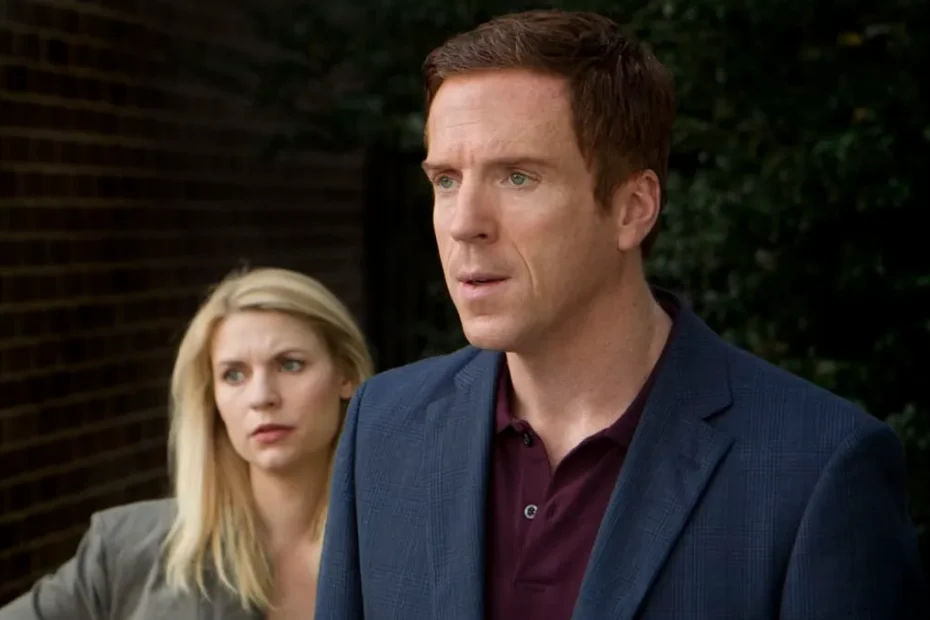 Nicholas e Carrie in una scena di Homeland, una delle Serie Tv da vedere su Netflix