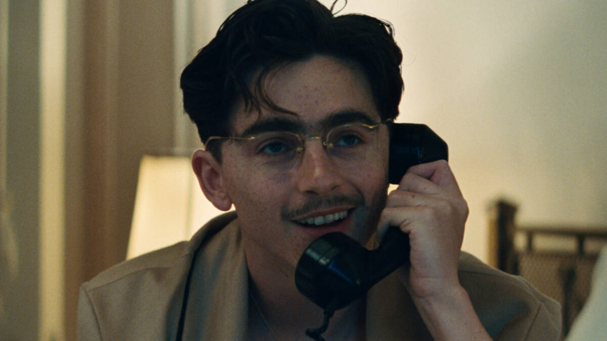 Timothée Chalamet in Marty Supreme, uno dei migliori film da vedere