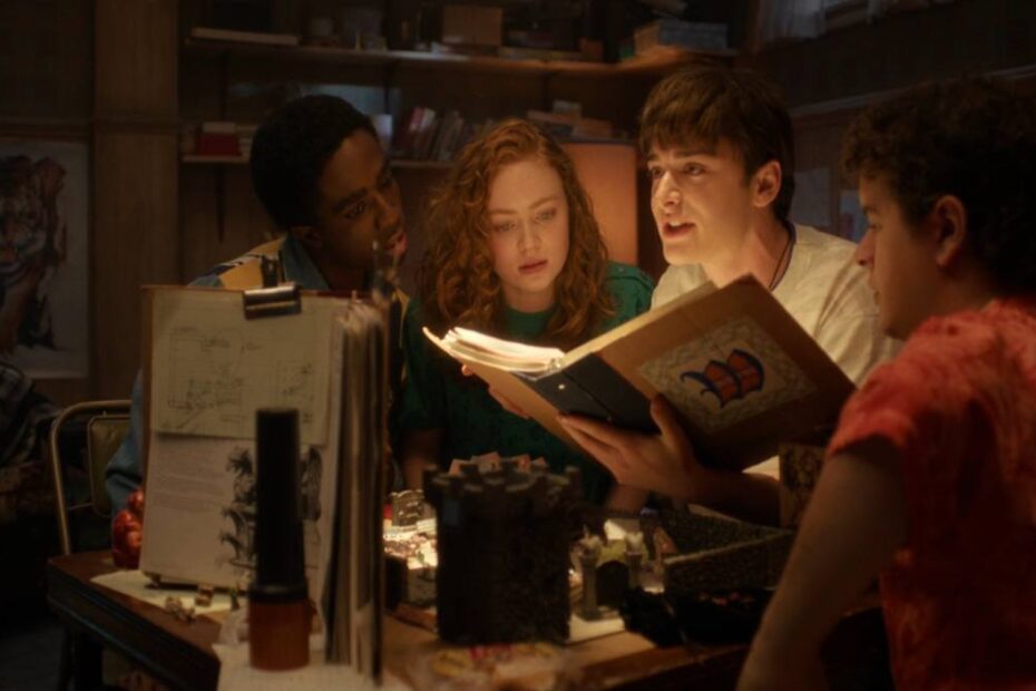 la scena finale di Stranger Things - Credits: Netflix