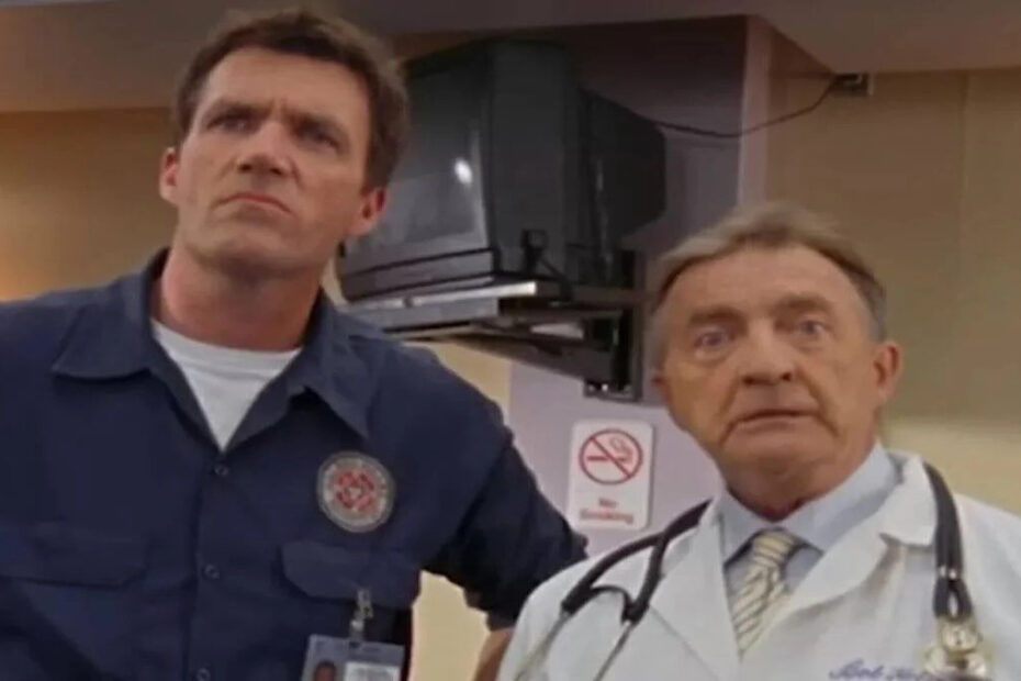 l'inserviente e Kelso in Scrubs