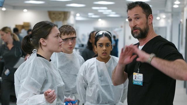 Il Dr. Robby con gli specializzandi