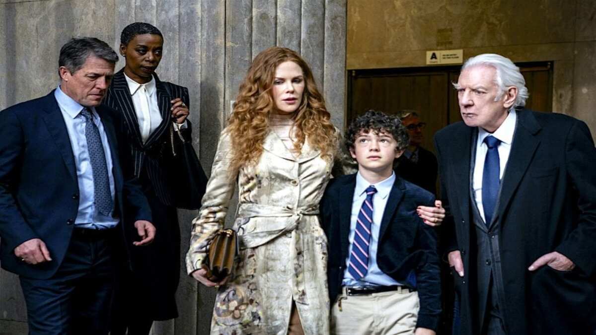 Grace e Jonathan Fraser in una scena di The Undoing, tra le serie tv da vedere