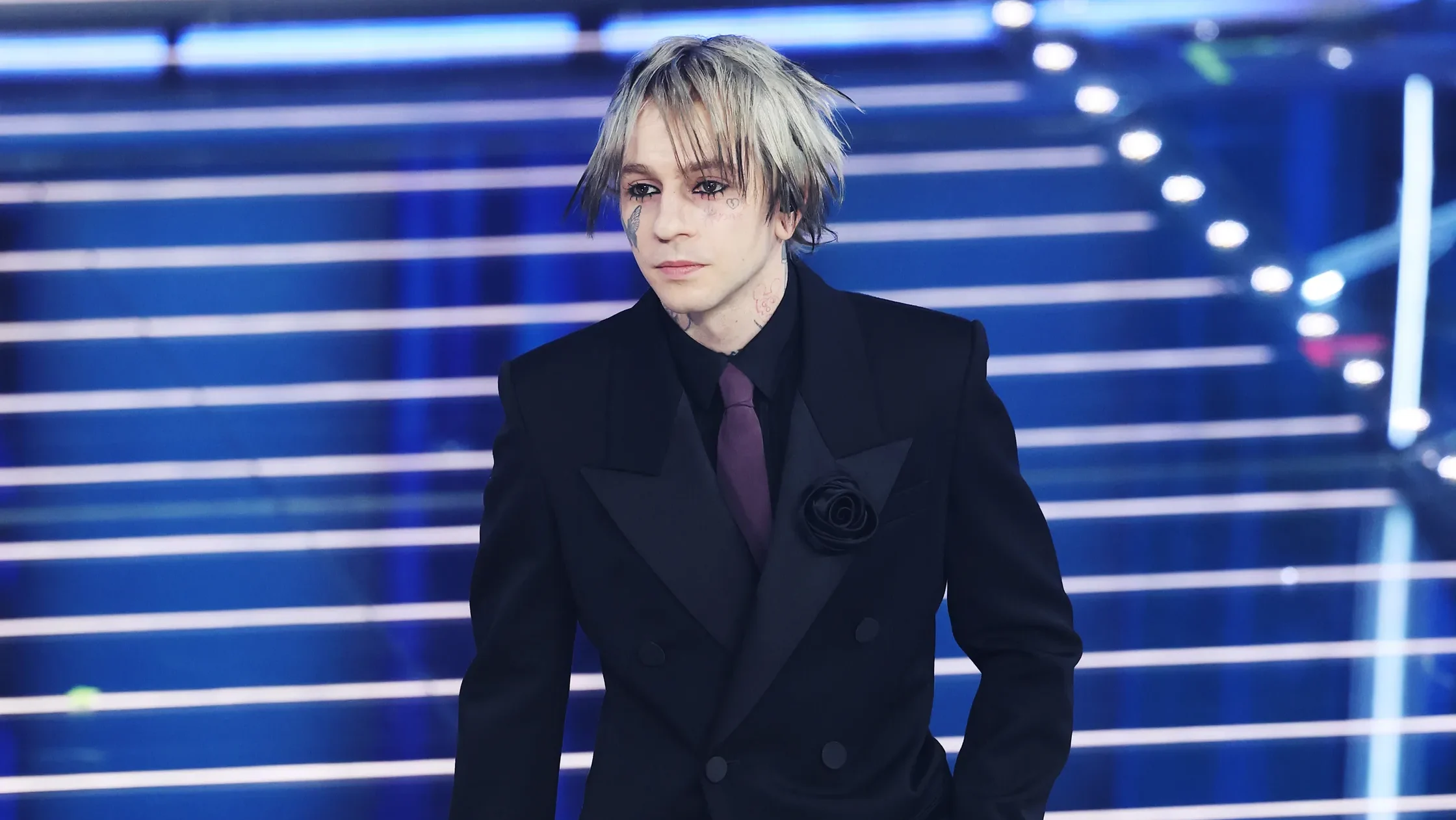 Chiello alla finale di Sanremo 2026 - Credits: Rai Uno