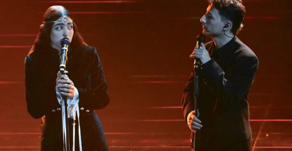 Nayt alla serata duetti di Sanremo 2026 - Credits: Rai Uno