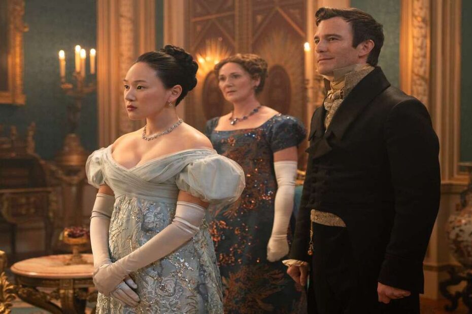 Sophie e Benedict in una scena del finale di Bridgerton 4