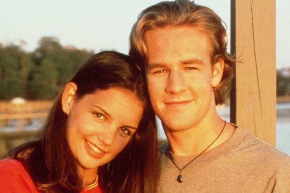 Katie Holmes James Van Der Beek in Dawson's Creek