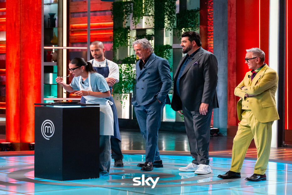 Jeremy Chan e i giudici nel settimo episodio di MasterChef 15