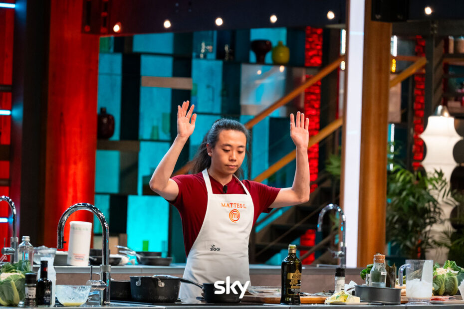 Matteo Lee viene eliminato da MasterChef 15 - Immagini concesse da Sky Italia