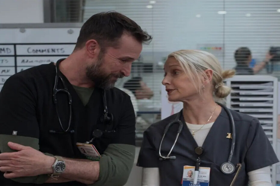 una scena tratta dall'ottavo episodio di The Pitt 2