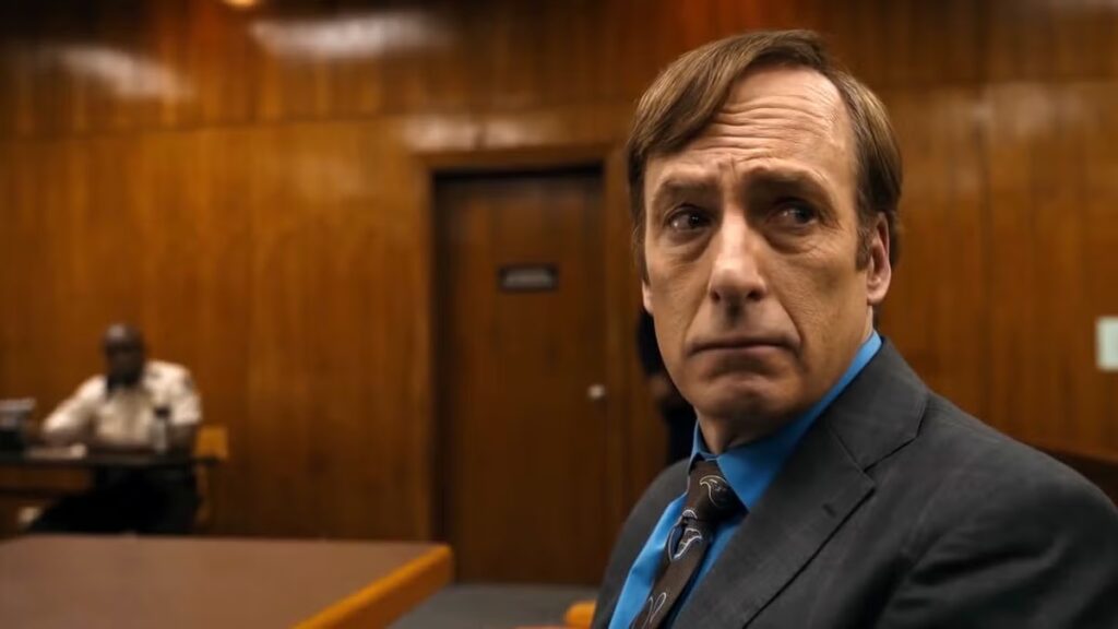 Jimmy in una scena di Better Call Saul, una delle migliori serie tv da vedere