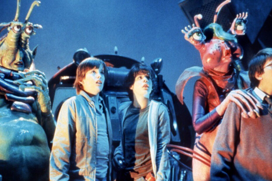 I protagonisti in una scena di Explorers, uno dei film simili a Stranger Things