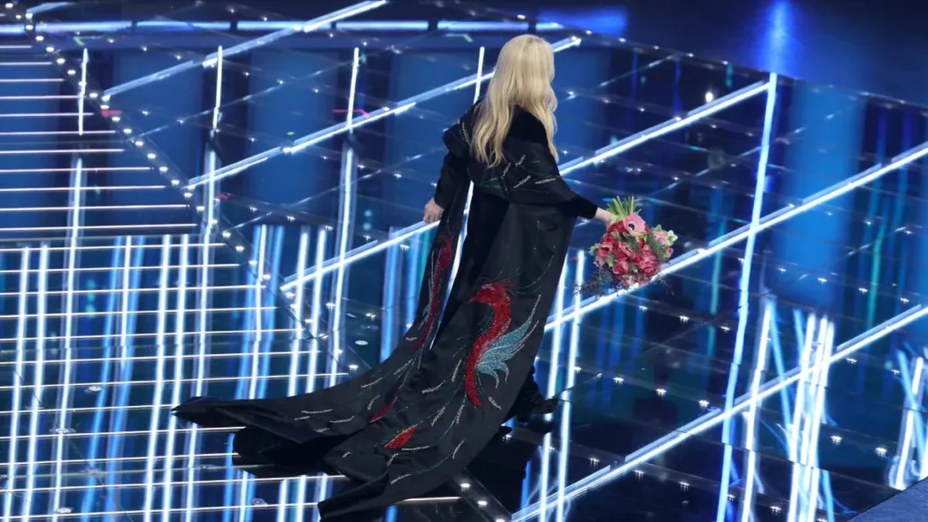 Patty Pravo alla finale di Sanremo 2026 - Credits: Rai Uno